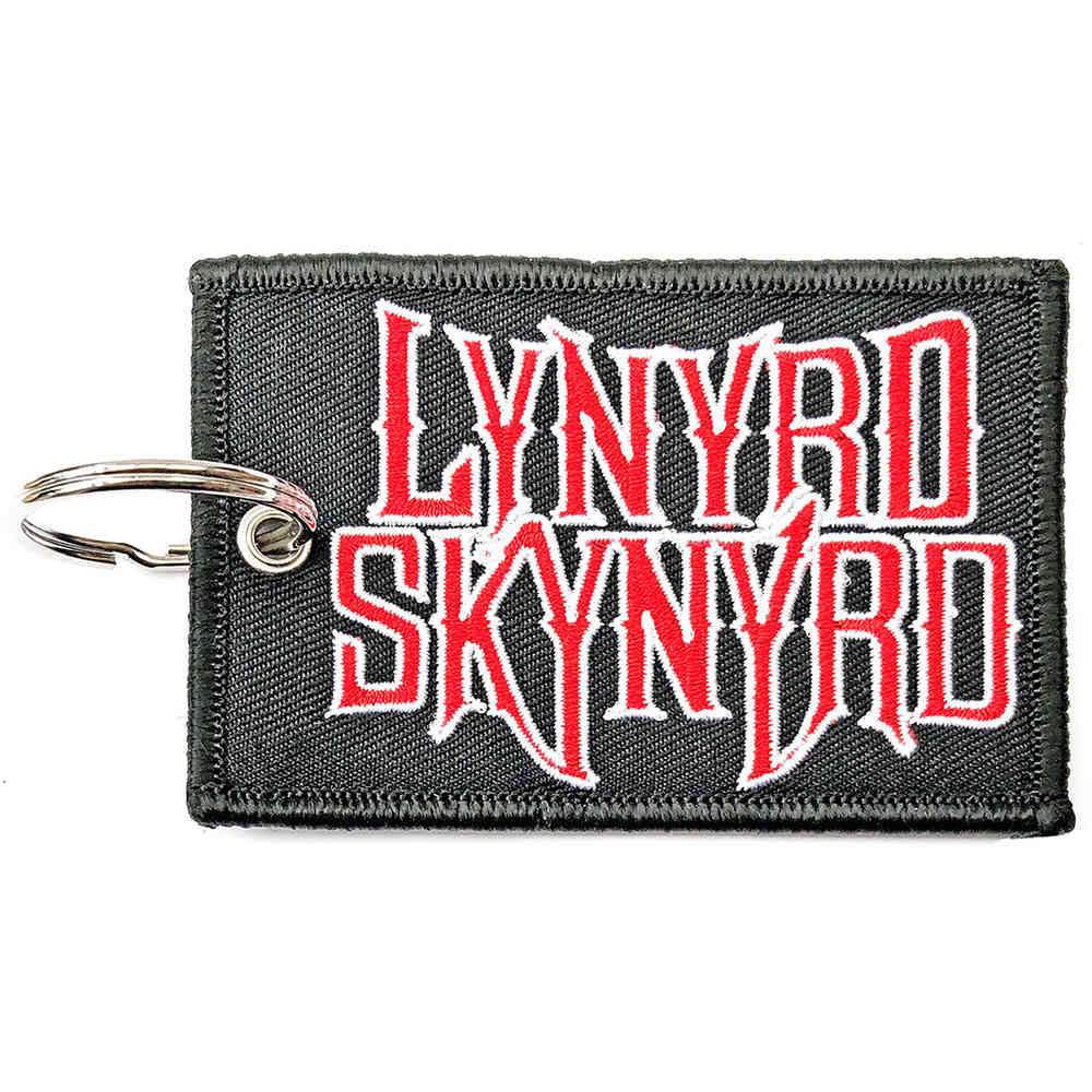Lynyrd Skynyrd - Logo Sleutelhanger - Zwart